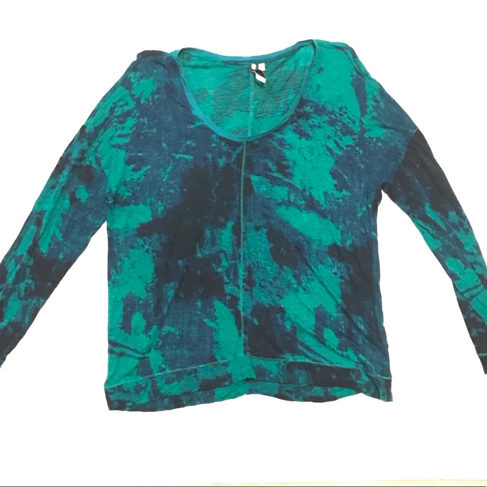 Calvin Klein Jeans long-sleeve burnout top